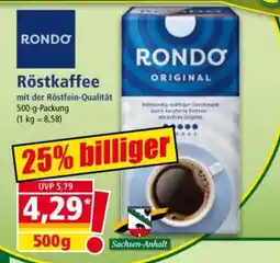 Norma RONDO Röstkaffee Angebot