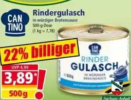 Norma CAN TINO Rindergulasch Angebot