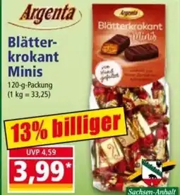 Norma Argenta Blätter- krokant Minis Angebot