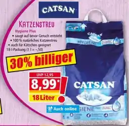 Norma CATSAN KATZENSTREU Hygiene Plus Angebot