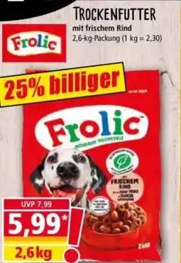 Norma Frolic TROCKENFUTTER mit frischem Angebot