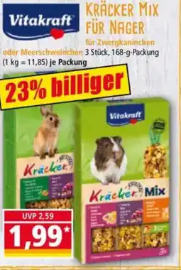 Norma Vitakraft KRÄCKER MIX FÜR NAGER für Zwergkaninchen Angebot