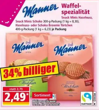 Norma Manner Waffel- spezialität Angebot