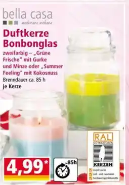 Norma bella casa Duftkerze Bonbonglas Angebot