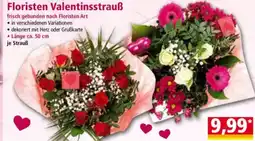 Norma Floristen Valentinsstrauß Angebot