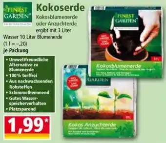 Norma FINEST GARDEN Kokoserde Angebot