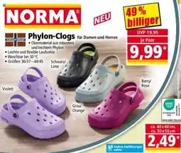 Norma Phylon-Clogs für Damen und Herren Angebot