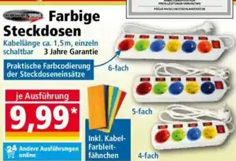 Norma Farbige Steckdosen Angebot