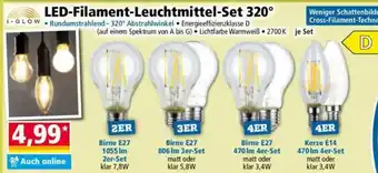 Norma I-GLOW LED-Filament-Leuchtmittel-Set 320° Angebot