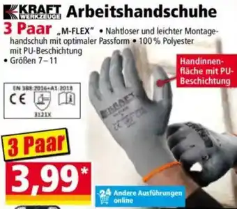 Norma KRAFT Arbeitshandschuhe Angebot