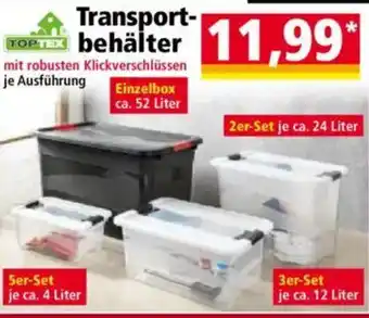 Norma TOPTEX Transport- behälter Angebot