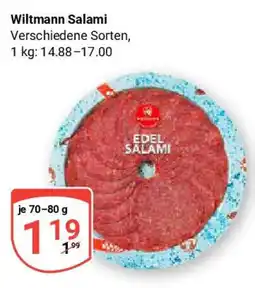 Globus Wiltmann Salami Angebot