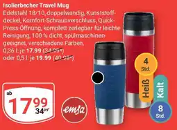 Globus Isolierbecher Travel Mug emsa Angebot