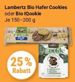 Globus Lambertz Bio Hafer Cookies oder Bio IQookie Angebot