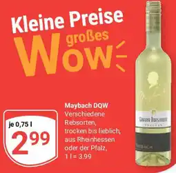 Globus Maybach DQW Angebot