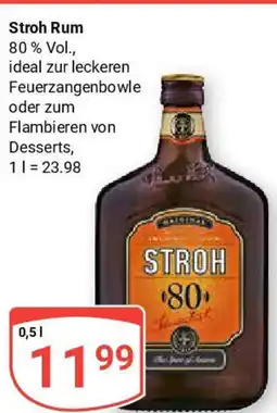 Globus Stroh Rum Angebot