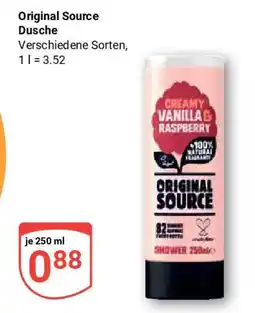 Globus Original Source Dusche Angebot