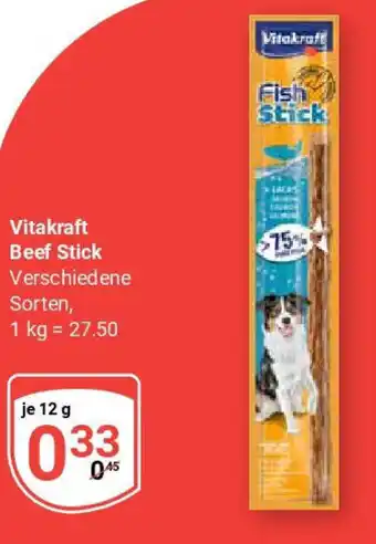 Globus Vitakraft Beef Stick Angebot