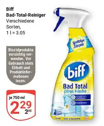 Globus Biff Bad-Total-Reiniger Angebot