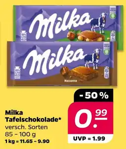 NETTO Milka Tafelschokolade Angebot