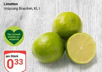 Globus Limetten Angebot