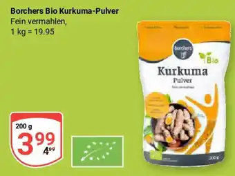 Globus Borchers Bio Kurkuma-Pulver Angebot