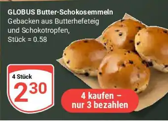 Globus GLOBUS Butter-Schokosemmeln Angebot