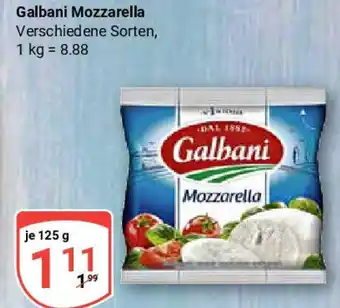 Globus Galbani Mozzarella Angebot