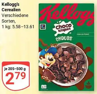 Globus Kellogg's Cerealien Angebot