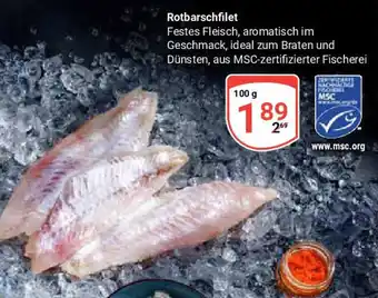 Globus Rotbarschfilet Angebot