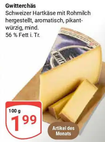 Globus Gwitterchäs Angebot