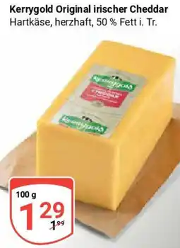 Globus Kerrygold Original irischer Cheddar Angebot