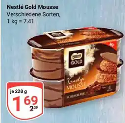 Globus Nestlé Gold Mousse Angebot