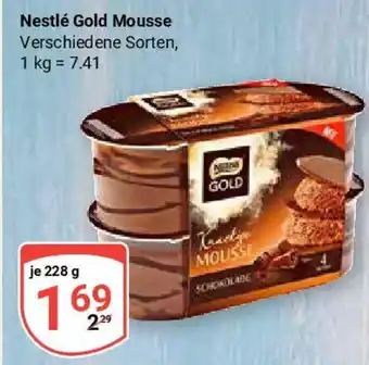 Globus Nestlé Gold Mousse Angebot