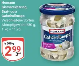 Globus Homann Bismarckhering, Brat- oder Gabelrollmops Angebot