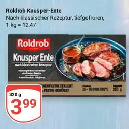 Globus Roldrob Knusper-Ente Angebot