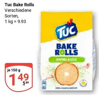 Globus Tuc Bake Rolls Angebot