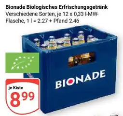 Globus Bionade Biologisches Erfrischungsgetränk Angebot