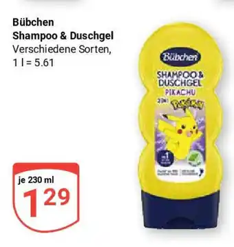 Globus Bübchen Shampoo & Duschgel Angebot