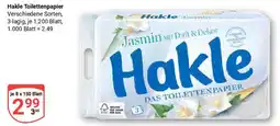 Globus Hakle Toilettenpapier Angebot