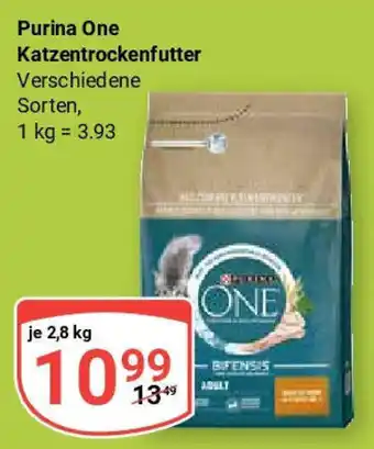 Globus Purina One Katzentrockenfutter Angebot