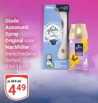 Globus Glade Automatic Spray Original oder Nachfüller Angebot