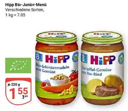 Globus Hipp Bio-Junior-Menü Angebot