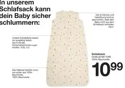 Zeeman Schlafsack Angebot