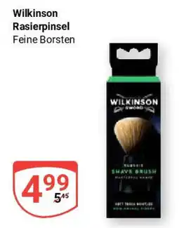 Globus Wilkinson Rasierpinsel Feine Borsten Angebot