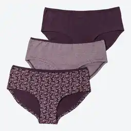 NKD Damen-Panty mit vielfältigen Designs, 3er-Pack Angebot