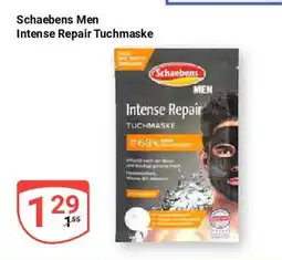 Globus Schaebens Men Intense Repair Tuchmaske Angebot