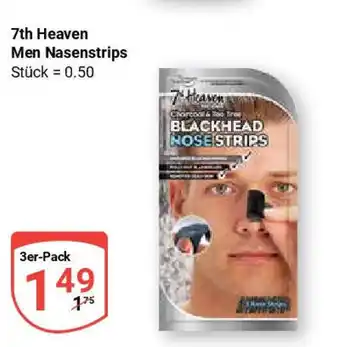 Globus 7th Heaven Men Nasenstrips Angebot