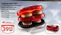 Globus Hamburger Maker 0205 Ariete Angebot