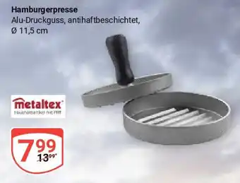 Globus Hamburgerpresse metaltex Angebot